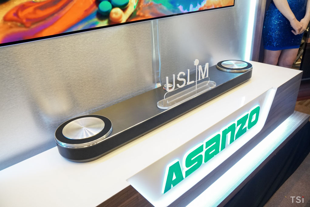 Asanzo ra mắt TV uSlim dùng màn OLED siêu mỏng, giá 96 triệu đồng