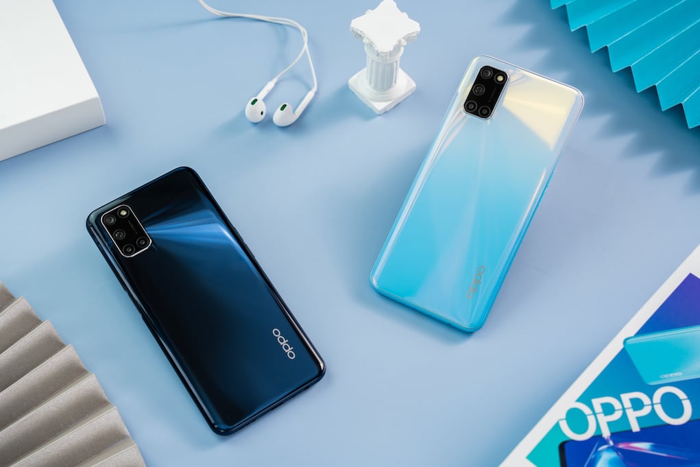 OPPO A92 lên kệ: hai màu đen và trắng, giá 7 triệu đồng