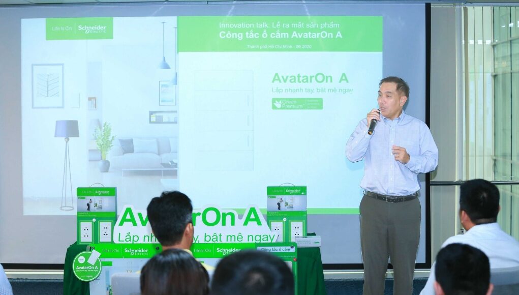 Schneider Electric ra mắt công tắc ổ cắm AvatarOn A