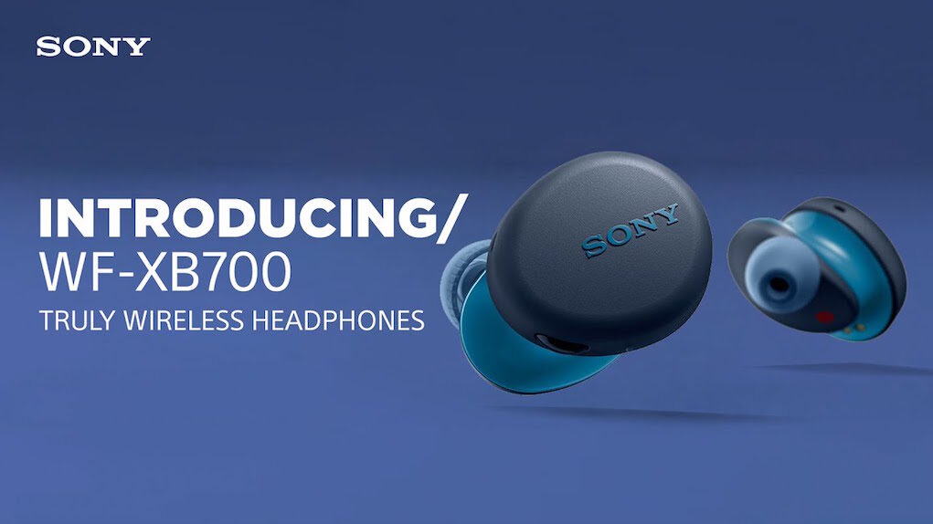 Ra máy tai nghe Sony Extra Bass True Wireless WF-XB700