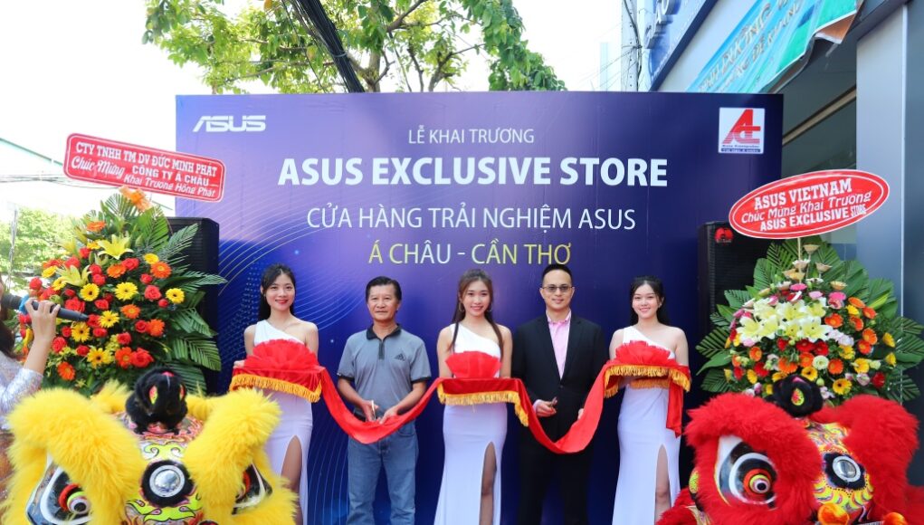 ASUS khai trương cửa hàng trải nghiệm đầu tiên tại Cần Thơ