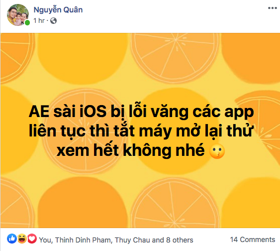 Facebook làm hàng loạt ứng dụng trên iOS bị treo (crash)