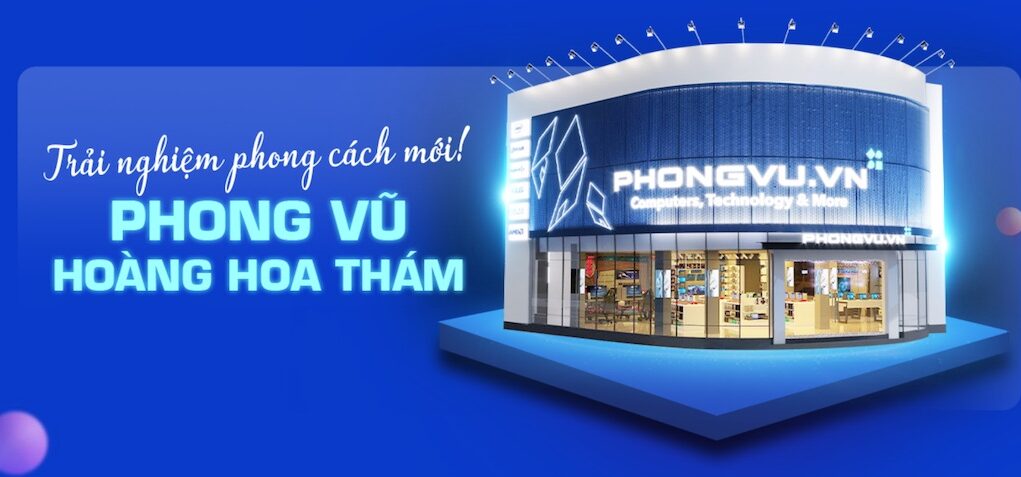 Phong Vũ khai trương Showroom Hoàng Hoa Thám