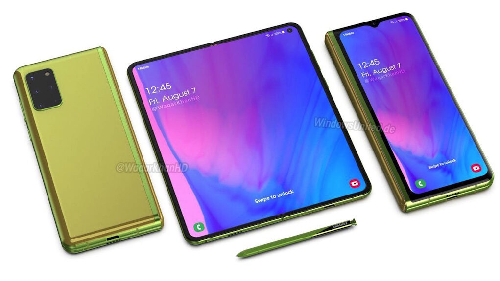 Samsung hé lộ smartphone nắp gập Galaxy Z Fold 2, tổ chức sự kiện vào ngày 5/8