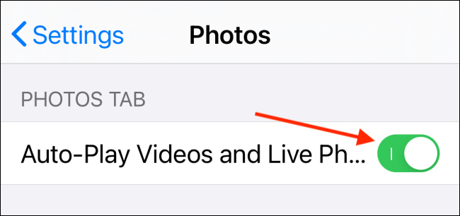 Tắt tính năng tự động phát video và ảnh Live trên iPhone, iPad và máy Mac