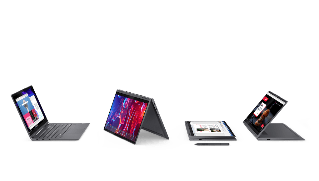 Lenovo công bố 5 mẫu laptop Lenovo Yoga mới