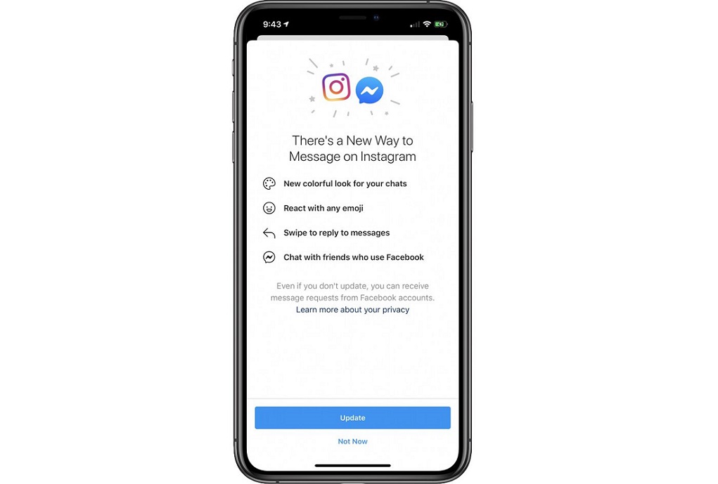 Facebook chuẩn bị hợp nhất dịch vụ nhắn tin trên Instagram và Messenger