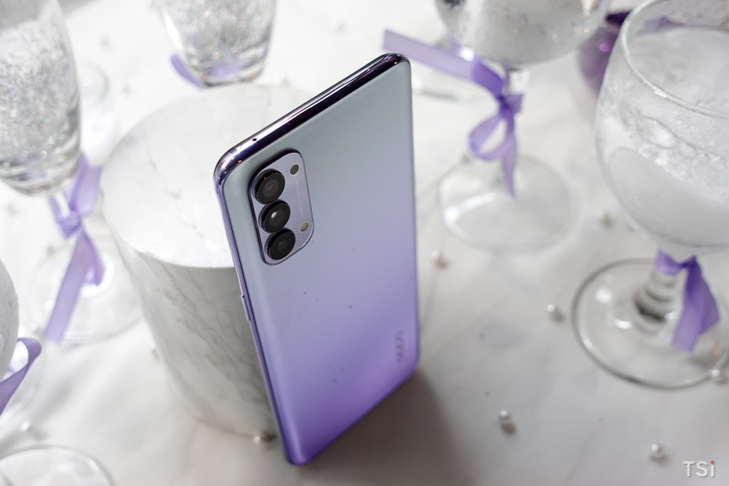 OPPO Reno4 bổ sung thêm màu Tím khói