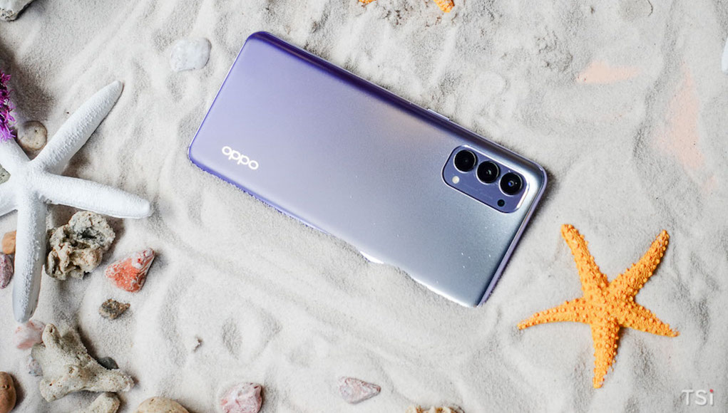 OPPO Reno4 bổ sung thêm màu Tím khói