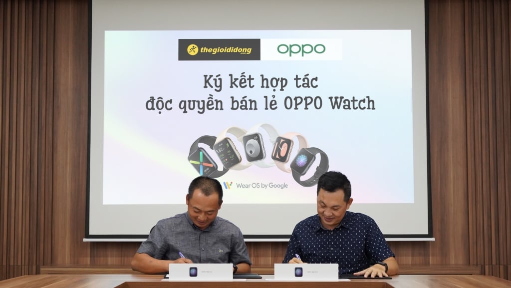 Thế Giới Di Động độc quyền phân phối smartwatch đầu tiên của OPPO