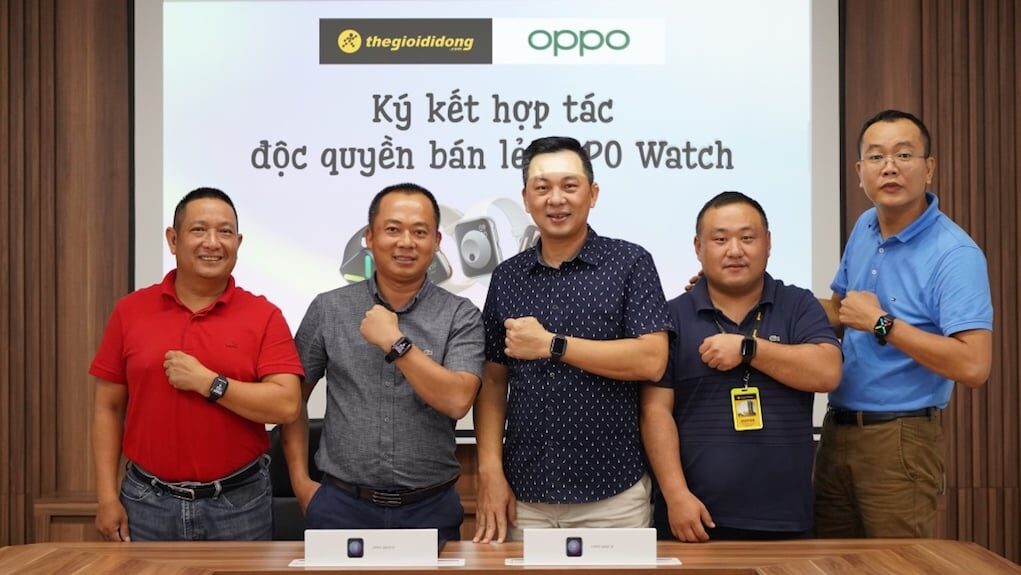 Thế Giới Di Động độc quyền phân phối smartwatch đầu tiên của OPPO