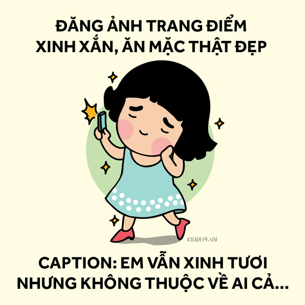 1001 cách “thả thính” của con gái trên Facebook, các chàng trai hãy cẩn thận