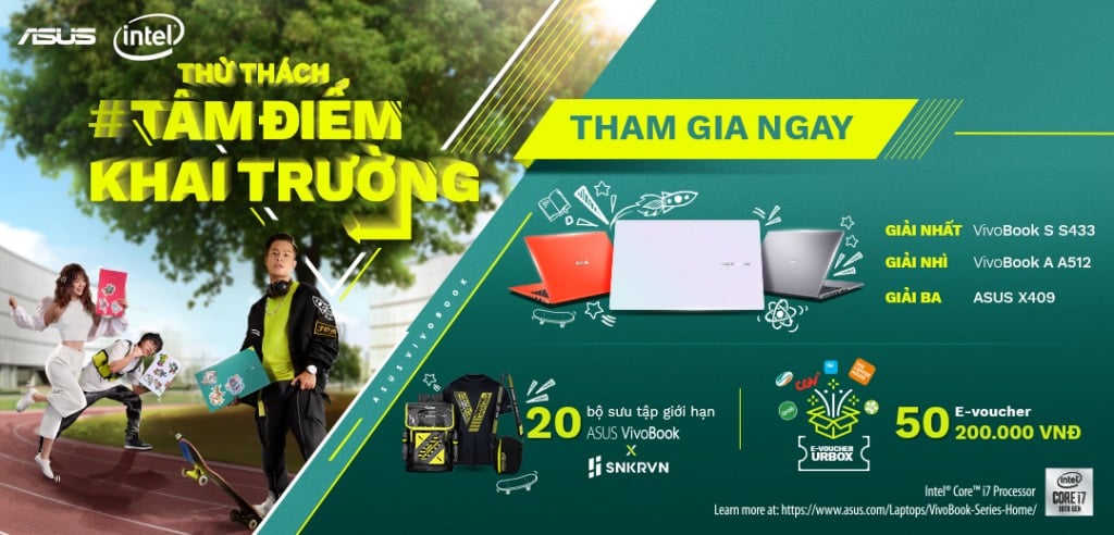 ASUS khởi động chiến dịch mùa tựu trường 2020