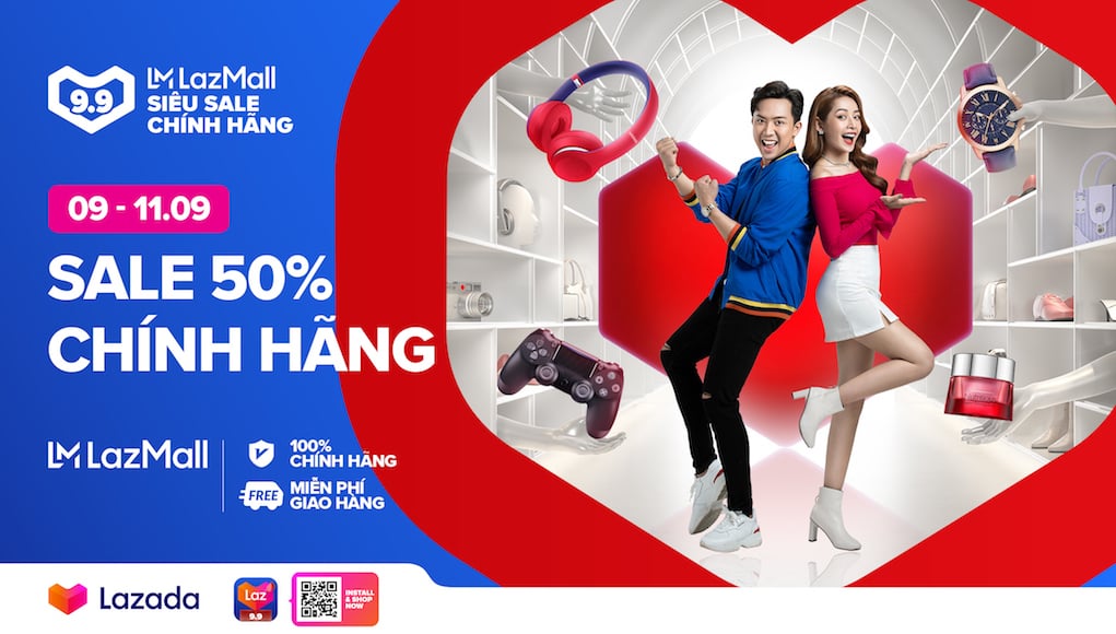 Lazada tung giao diện và tính năng mới của LazMall trước Lễ hội mua sắm 9.9