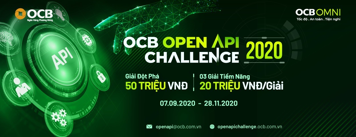 OCB tổ chức cuộc thi Open API Challenge