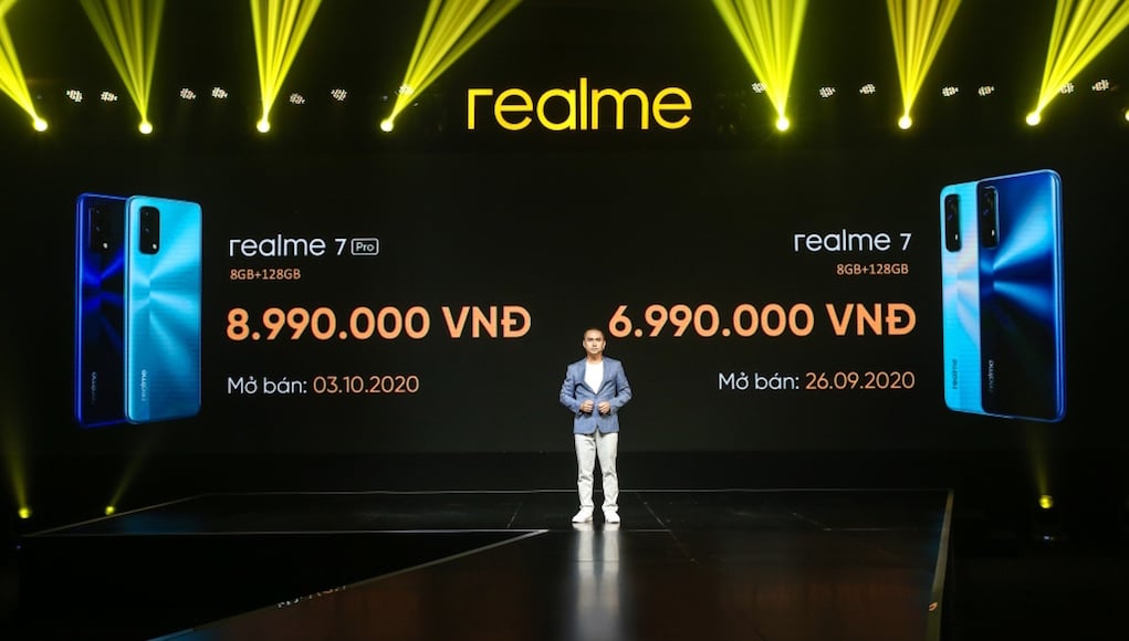 Realme 7 Series chính thức: giá từ 7 triệu, độc quyền tại Thế Giới Di Động