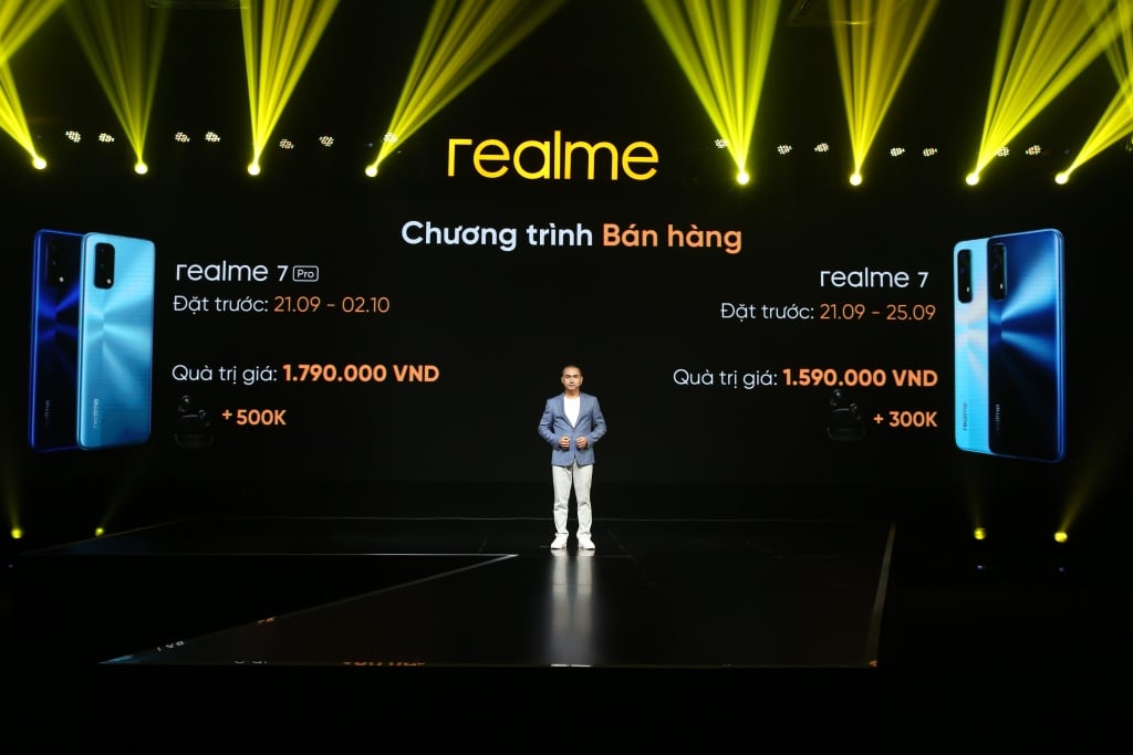 Realme 7 Series chính thức: giá từ 7 triệu, độc quyền tại Thế Giới Di Động