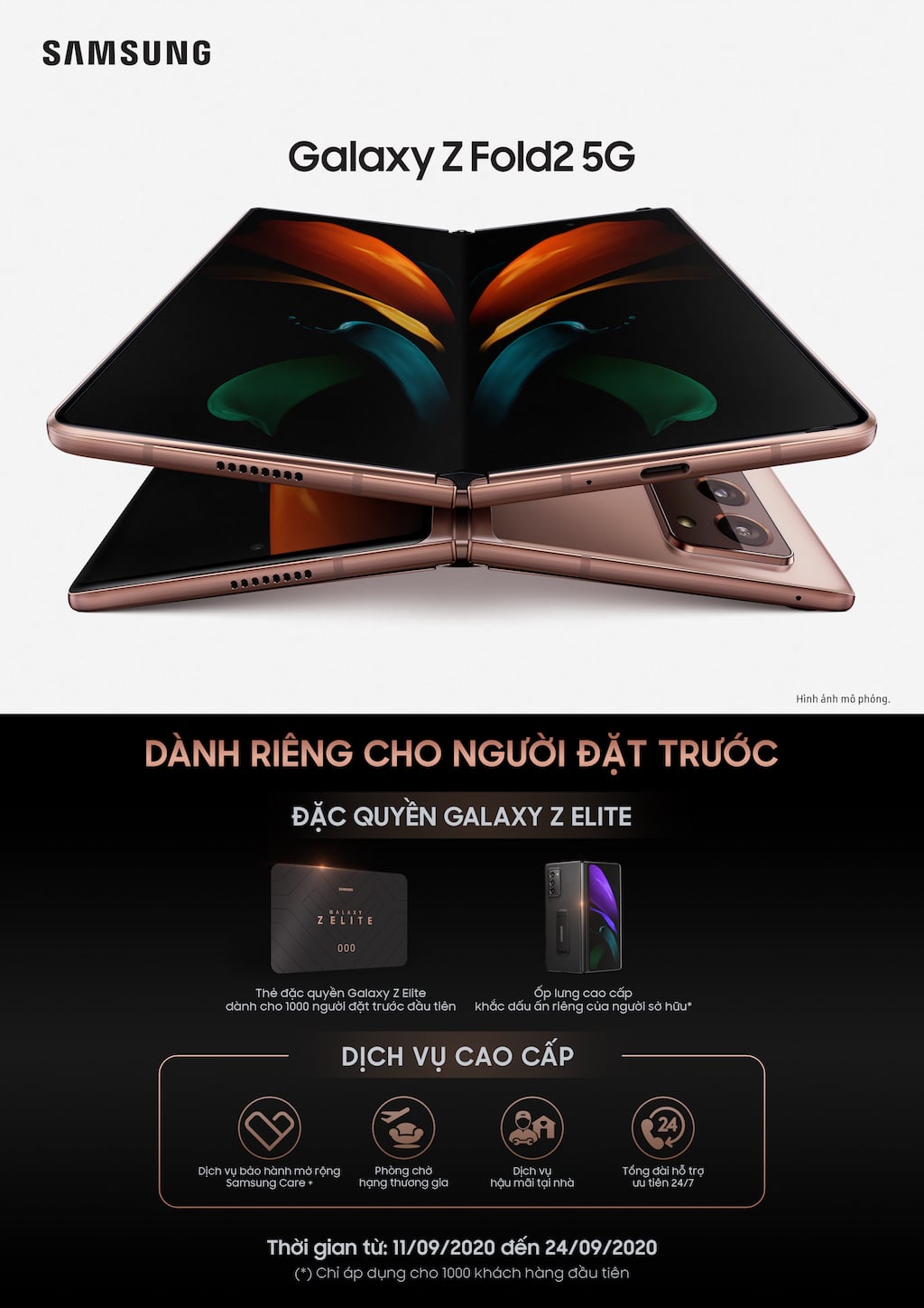 Samsung Galaxy Z Fold2 ra mắt thị trường Việt