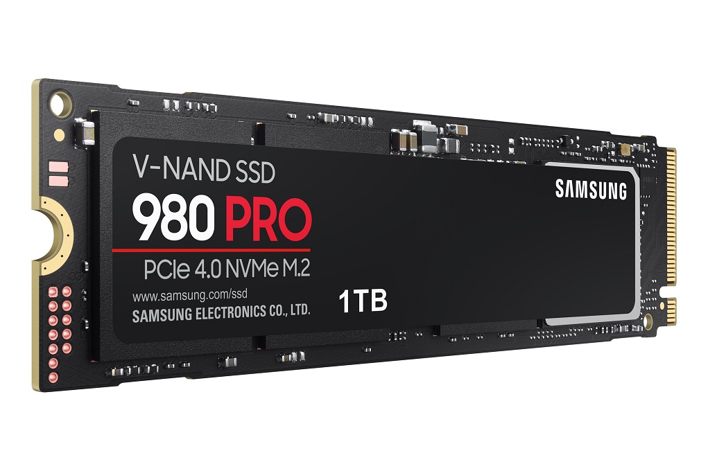 Samsung ra mắt ổ cứng SSD 980 Pro, tương thích khe cắm M.2 trên giao diện PCIe 4.0