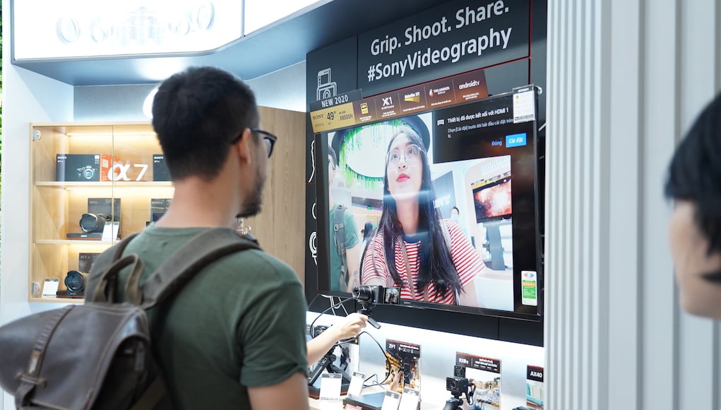 Sony tái khai trương chi nhánh tại Crescent Mall