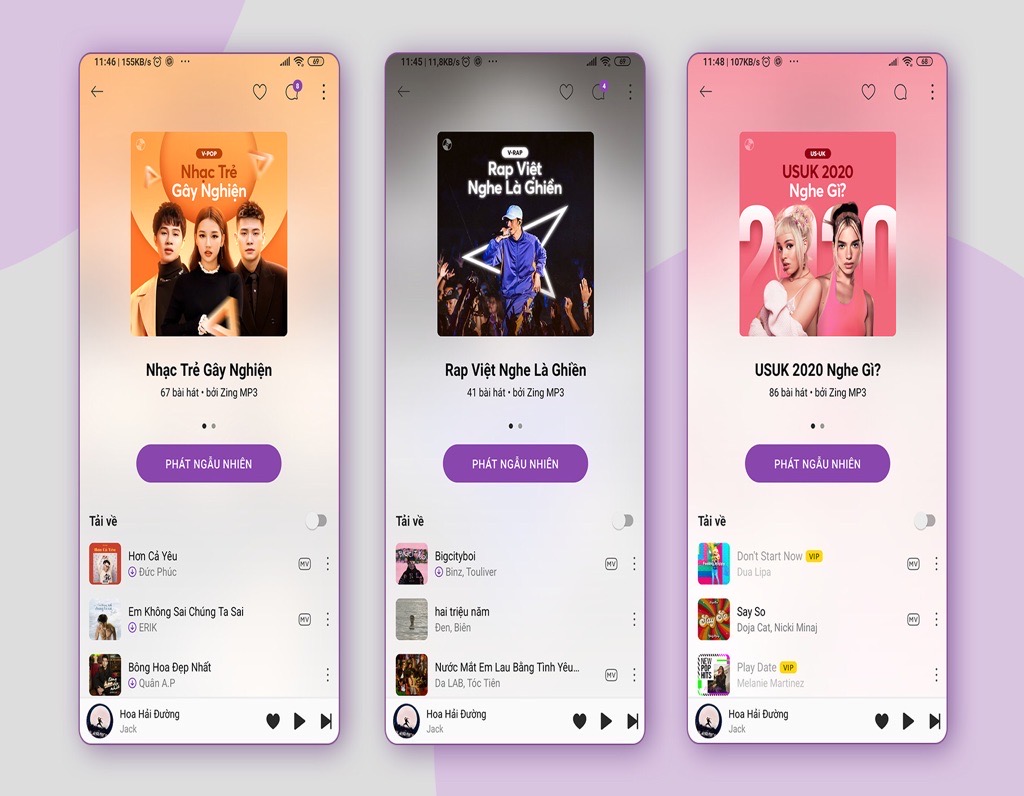 Zing MP3 cập nhật giao diện, dùng AI để tăng trải nghiệm nghe nhạc