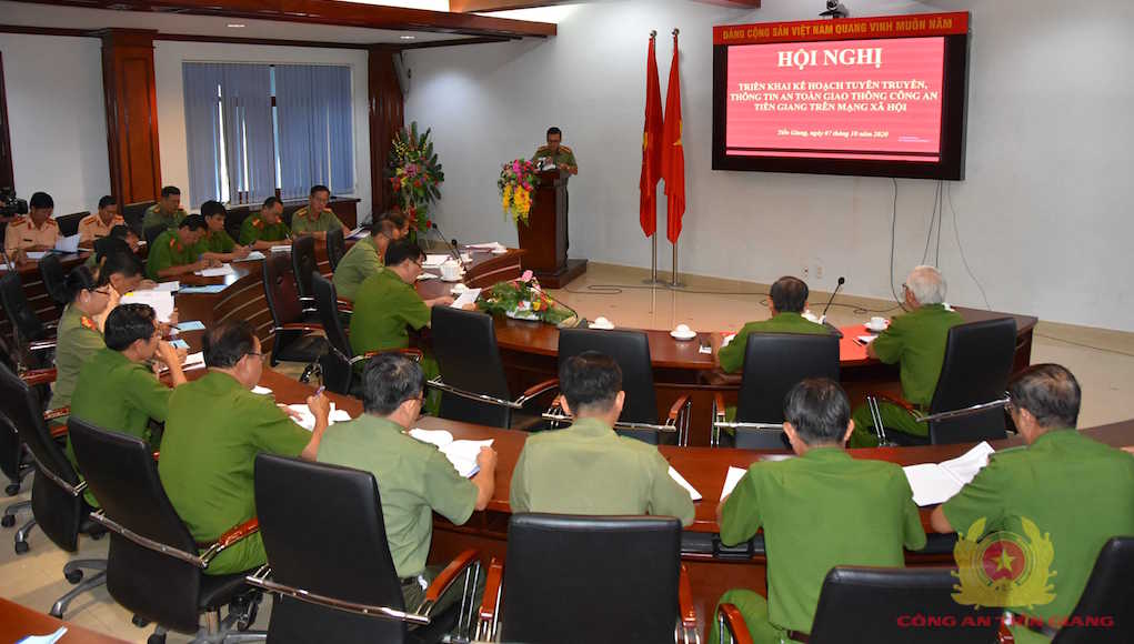 Công an tỉnh Tiền Giang tuyên truyền an toàn giao thông qua Zalo