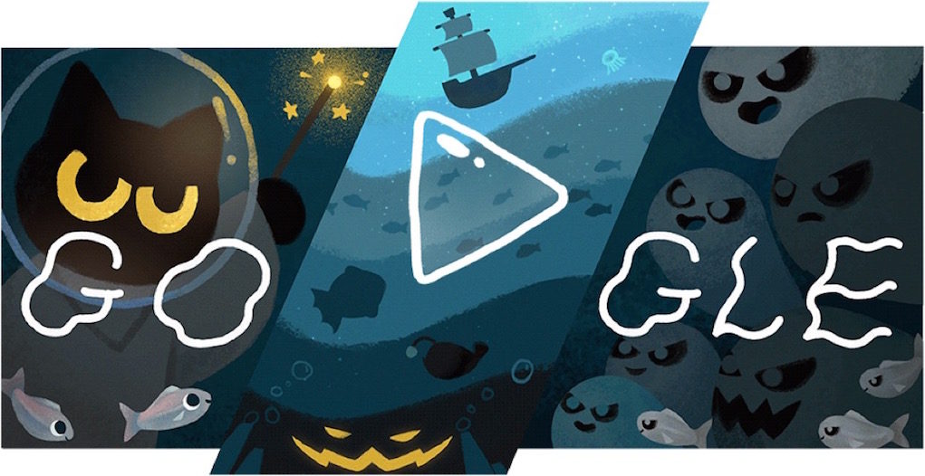 Google tạo nhiều game cho người dùng chơi dịp Halloween