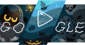 Google tạo nhiều game cho người dùng chơi dịp Halloween