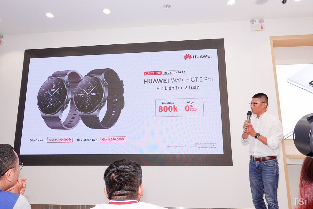 Huawei Watch GT 2 Pro có hai phiên bản dây đeo, giá từ 9 triệu đồng