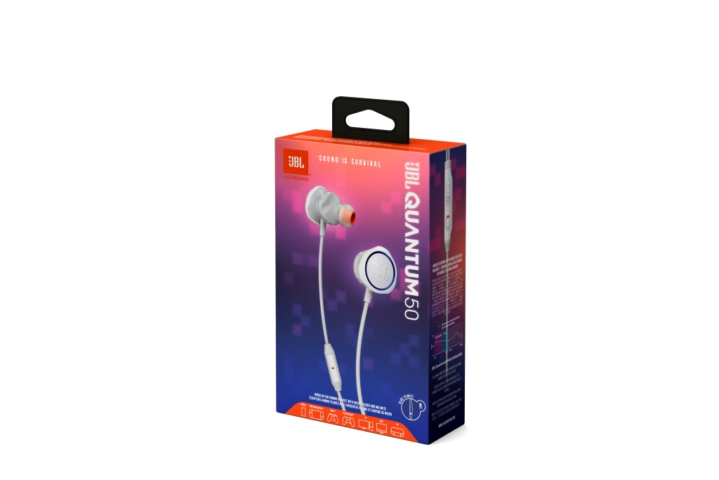 Ra mắt JBL Quantum 50 tai nghe in-ear cho Gaming