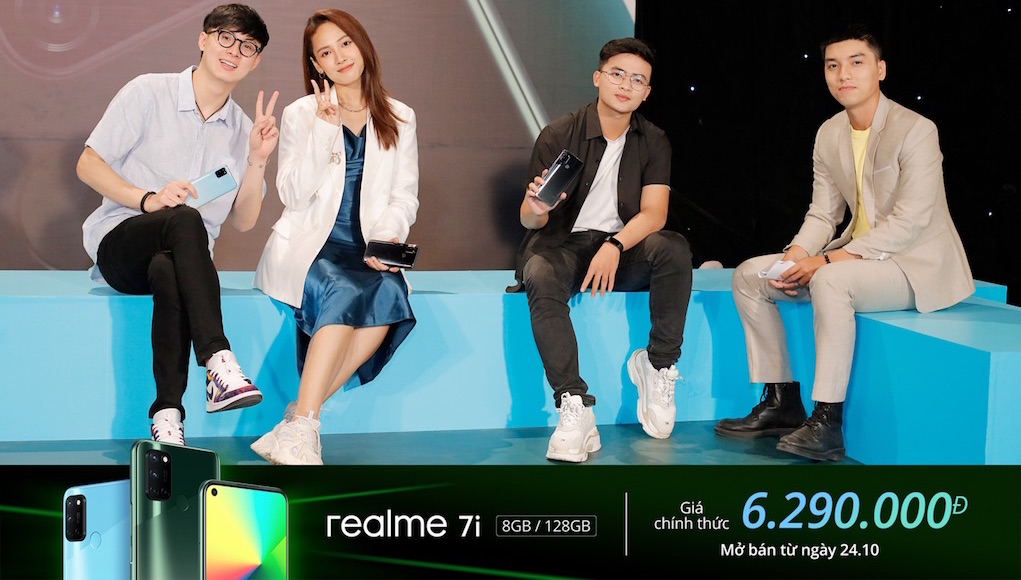 Realme 7i ra mắt, ưu đãi đặt cọc đến 1,1 triệu đồng