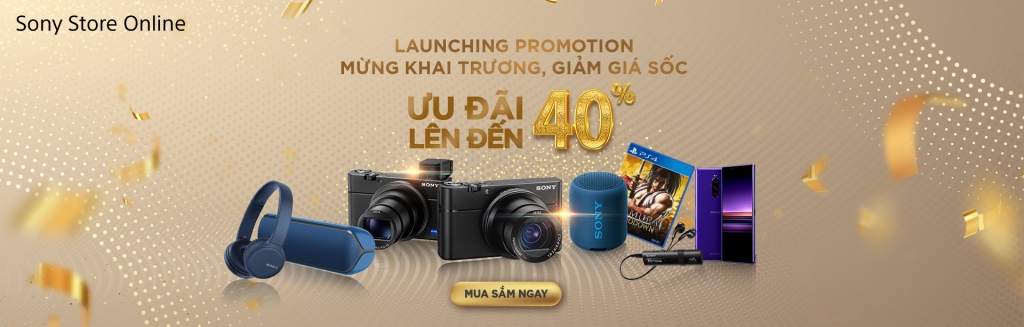 Ra mắt Sony Store Online với nhiều ưu đãi lớn