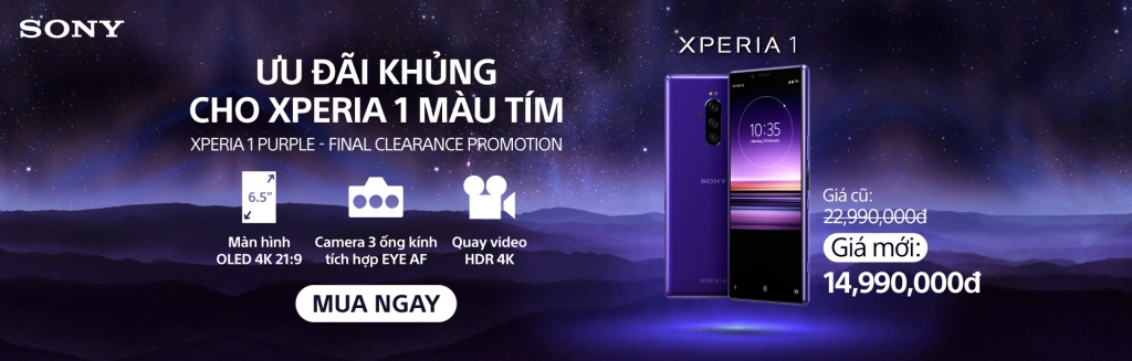 Ra mắt Sony Store Online với nhiều ưu đãi lớn