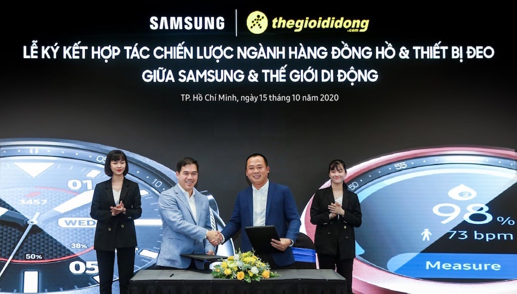 Thế Giới Di Động độc quyền phân phối Samsung Galaxy Watch 3