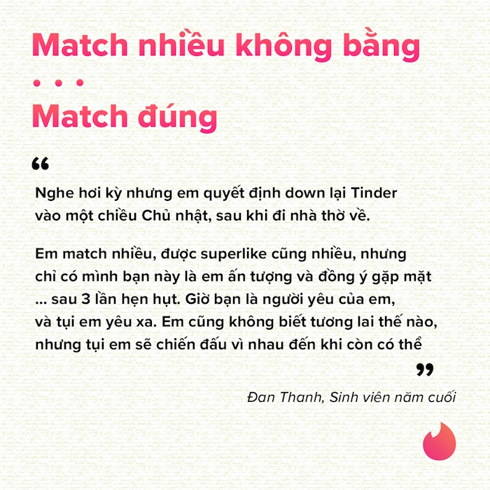 6 cách tìm thấy tương hợp Tinder của bạn từ những câu chuyện có thật