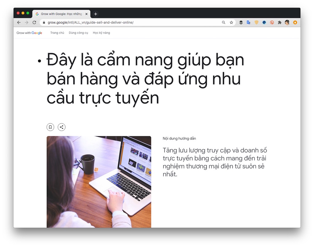 Google hợp tác cùng Lazada mang khóa học trực tuyến đến cho các nhà bán hàng online