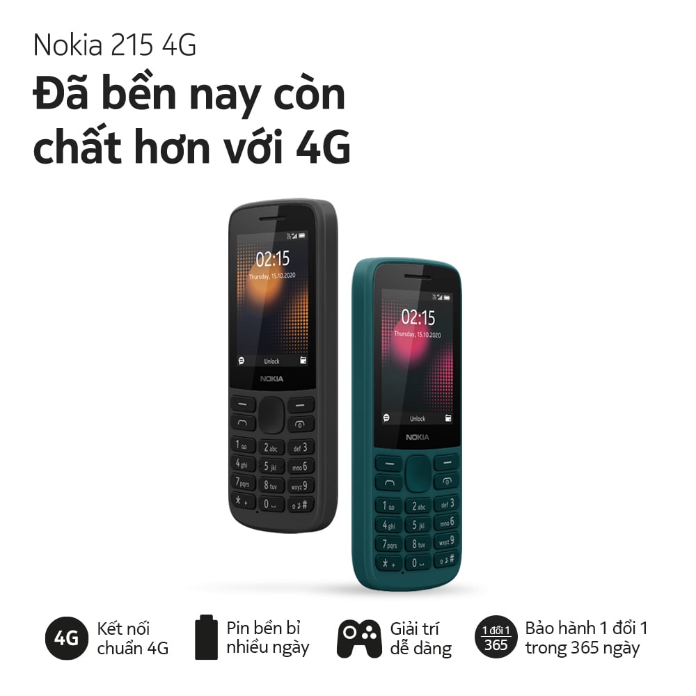 HMD Global ra mắt 3 điện thoại phổ thông Nokia mới tích hợp kết nối 4G