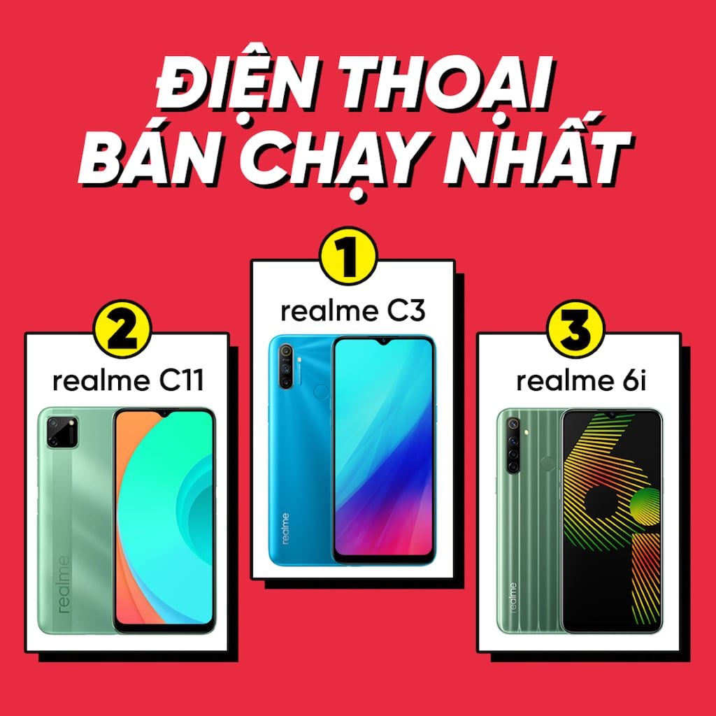 Realme “cháy” deal vào ngày hội mua sắm online 11/11