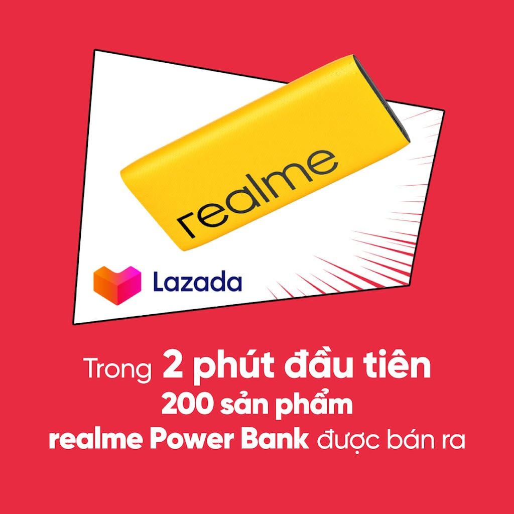 Realme “cháy” deal vào ngày hội mua sắm online 11/11