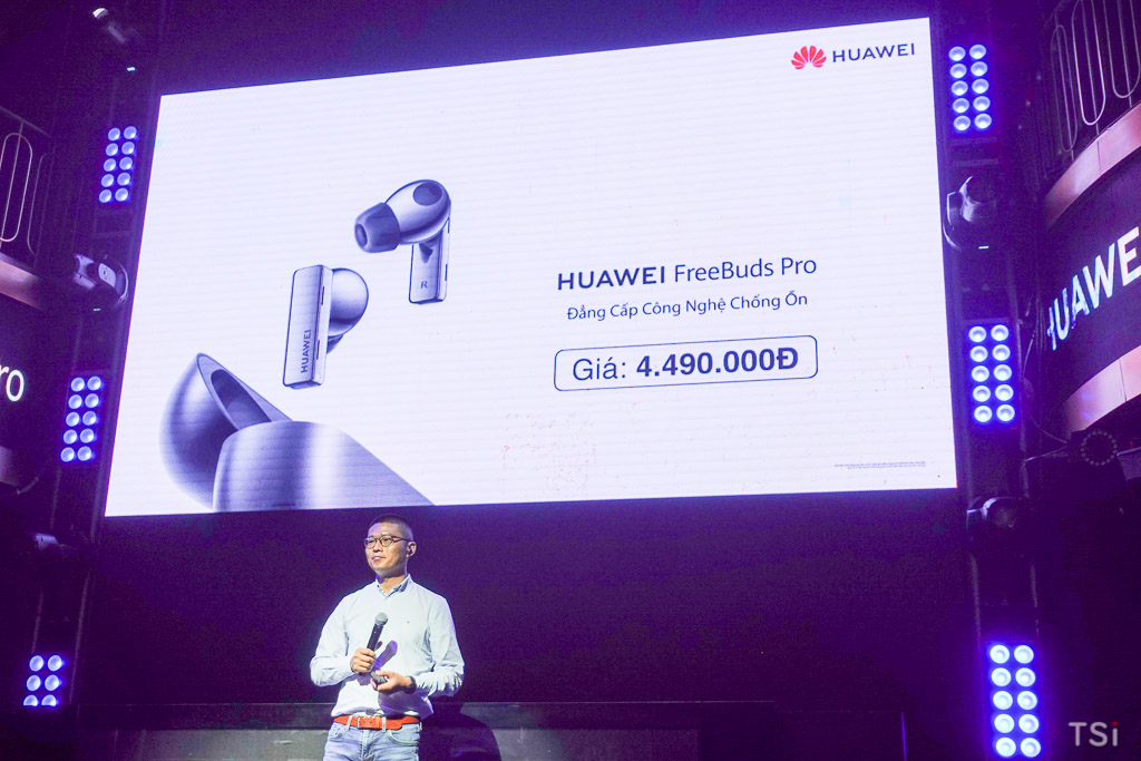 Tai nghe chống ồn chủ động Huawei FreeBuds Pro lên kệ ngày 4/11