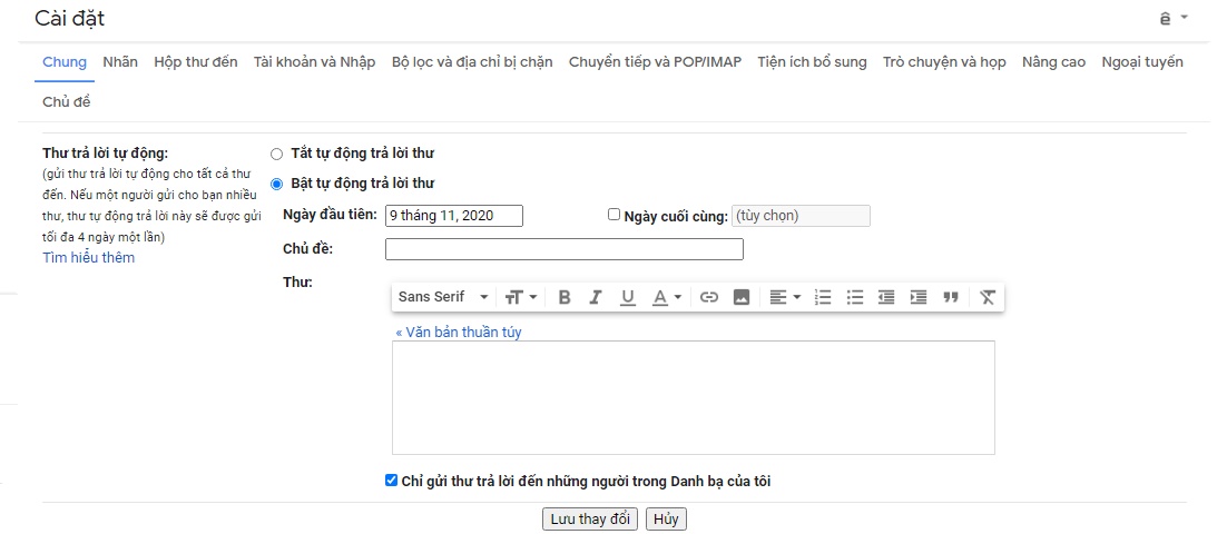 Một số thủ thuật sử dụng Gmail cơ bản có thể bạn chưa biết