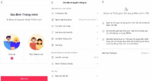 TikTok cập nhật tính năng Gia đình Thông minh