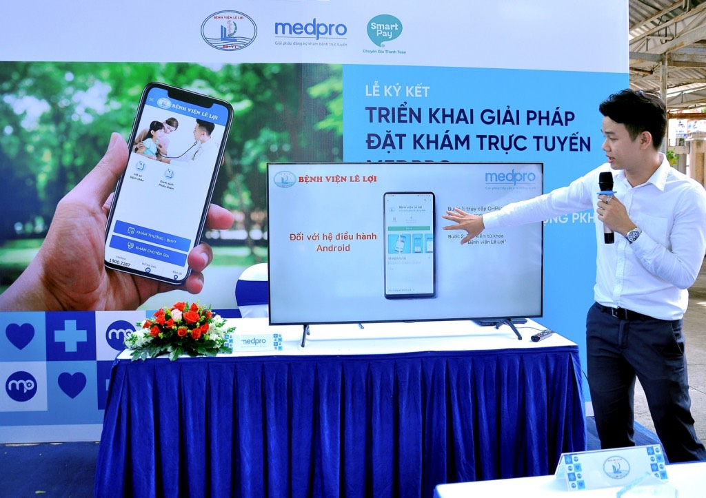 Bệnh viện Lê Lợi triển khai giải pháp đặt khám trực tuyến từ MedPro