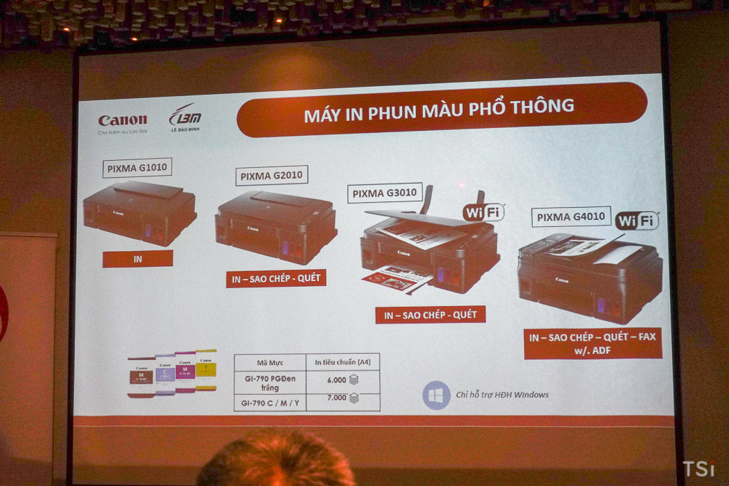 Canon ra mắt loạt máy in G Series và máy in ảnh chuyên nghiệp