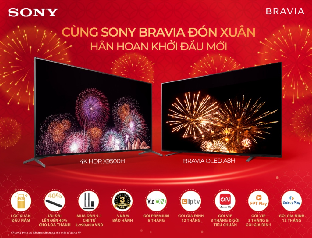 Sony tung chương trình khuyến mãi đặc biệt mùa Tết