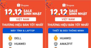 Huawei gặt hái thành tích cao trong dịp lễ hội mua sắm 12.12 trên Shopee và Lazada