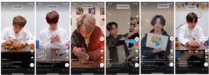 Thử thách #LifeGoesOn của nhóm nhạc Hàn Quốc BTS xác lập kỷ lục trên TikTok