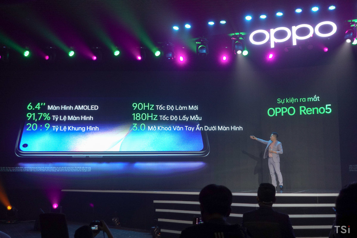 OPPO Reno5 chính thức ra mắt với hai màu, giá 8,7 triệu đồng