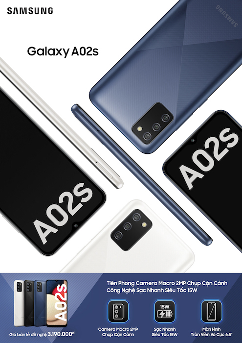 Samsung ra mắt Galaxy A12 và Galaxy A02s