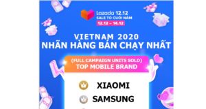 Xiaomi là thương hiệu smartphone bán chạy nhất Lazada trong ngày 12.12